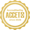 ACCET accreditation seal