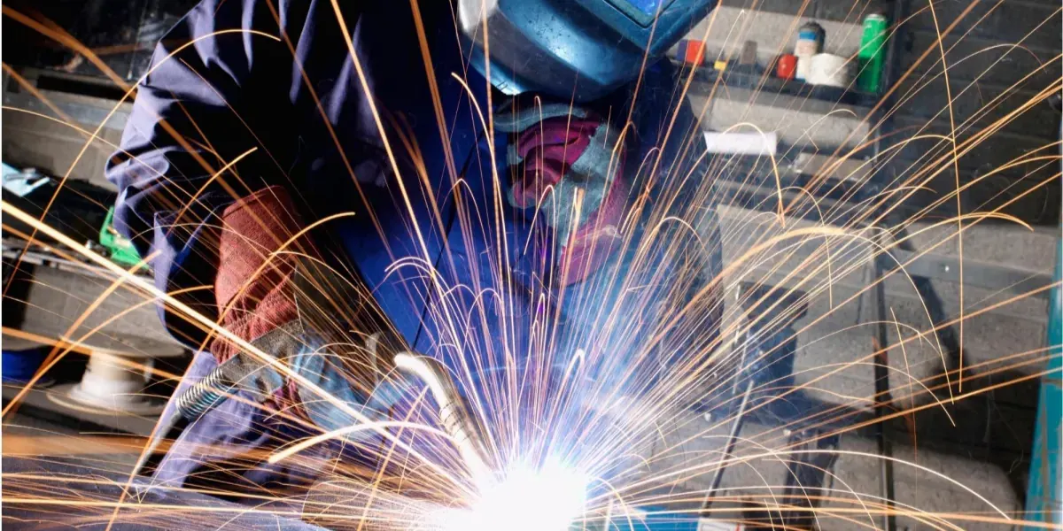 HVAC, electrical, and welding students comparing skilled trade careers