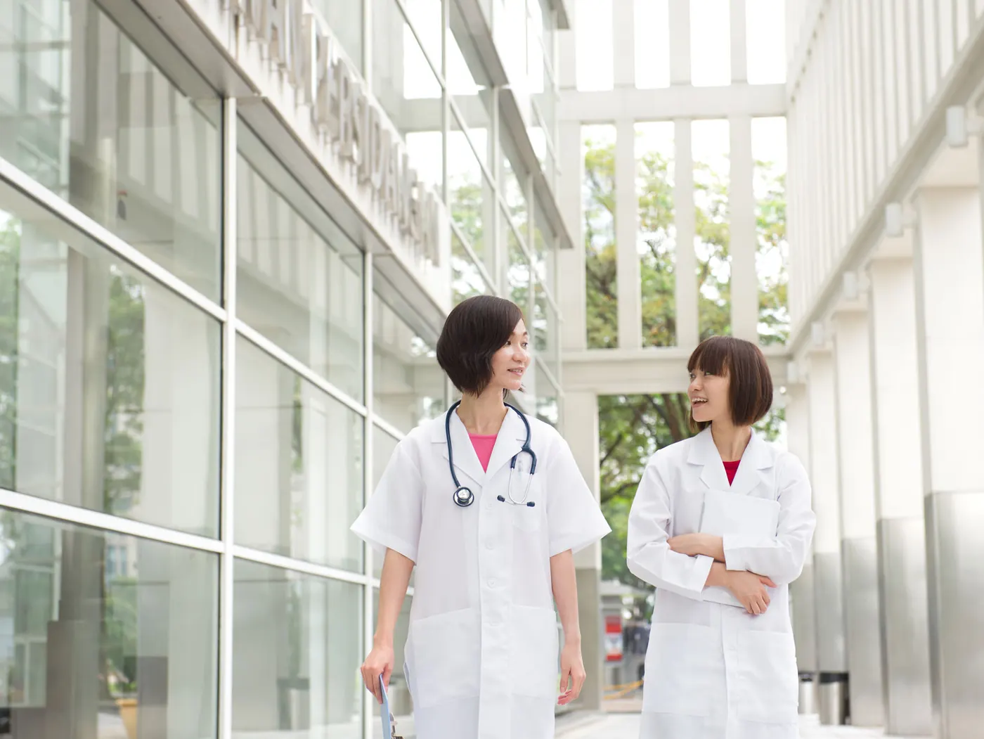Nursing students in a classroom
